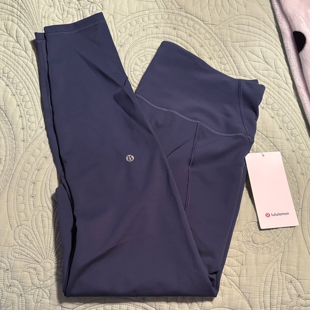 Blue lululemon Wunder Train High Rise Tight NWT Size 14